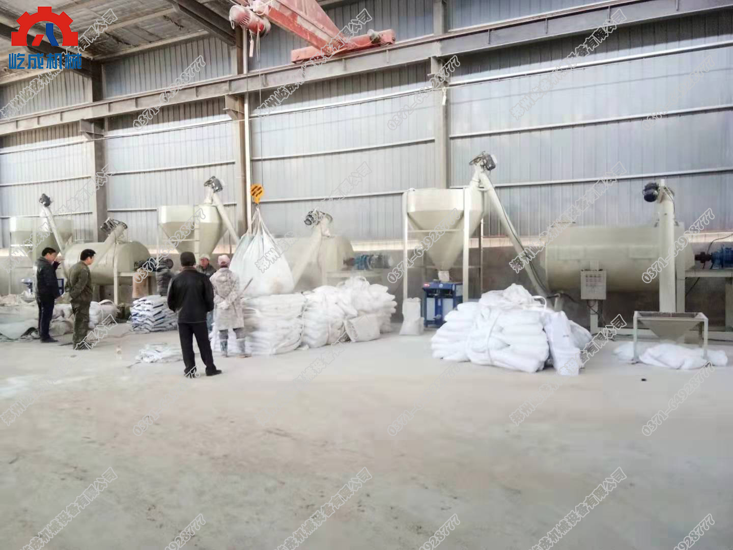 江西上饶干粉混合机组